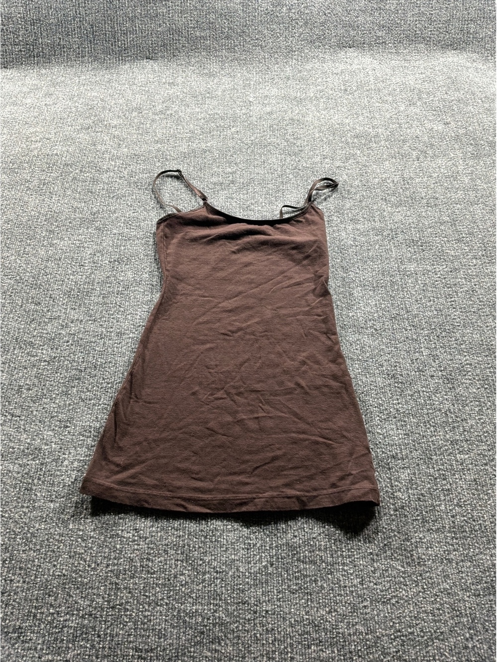 Tijuana Outfitters Brown Cotton Spandex Camisole Tank Top Size Small